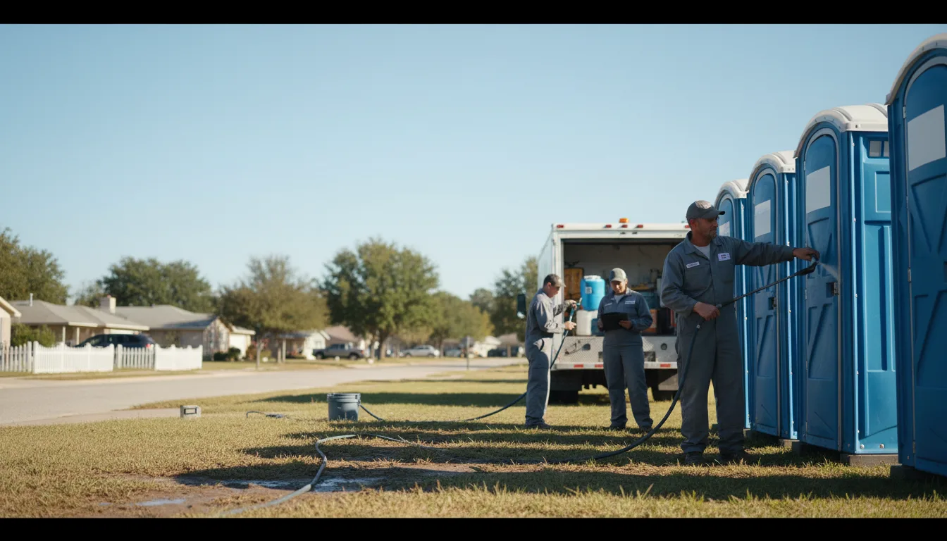 Long-Term Portable Toilet Rental in Bicknell, IN near me